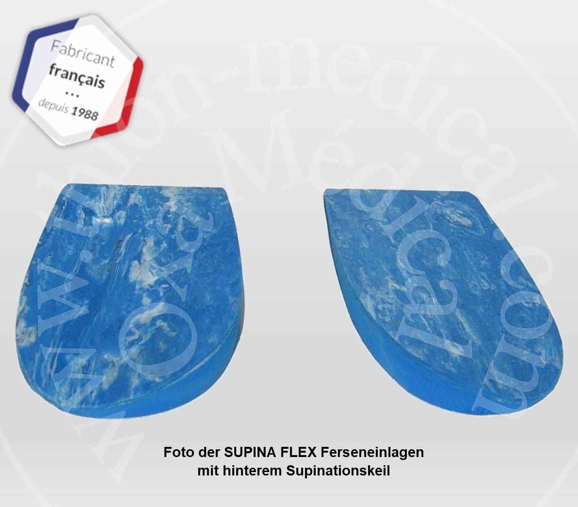 Foto der SUPINA FLEX Ferseneinlagen